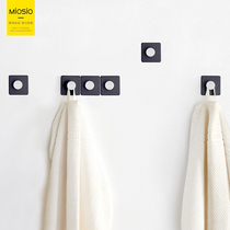 MIOSIO hooks powerful adhesive free of perforated walls hanging kitchen make-up room suction cups bearing no-mark adhesive hooks
