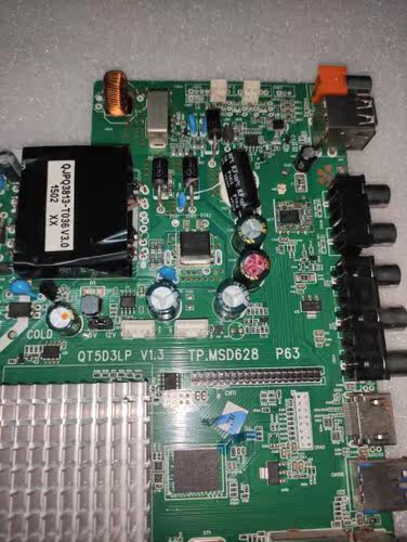 原装QT5D3LP V1.7 V2.2安卓网络主板TP.M628 PD63 TP.MSD628 P63 - 图0