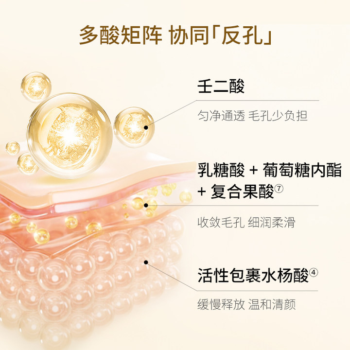 【第2件更优惠】BM肌活多酸冻膜涂抹祛痘控油修护清洁毛孔温和