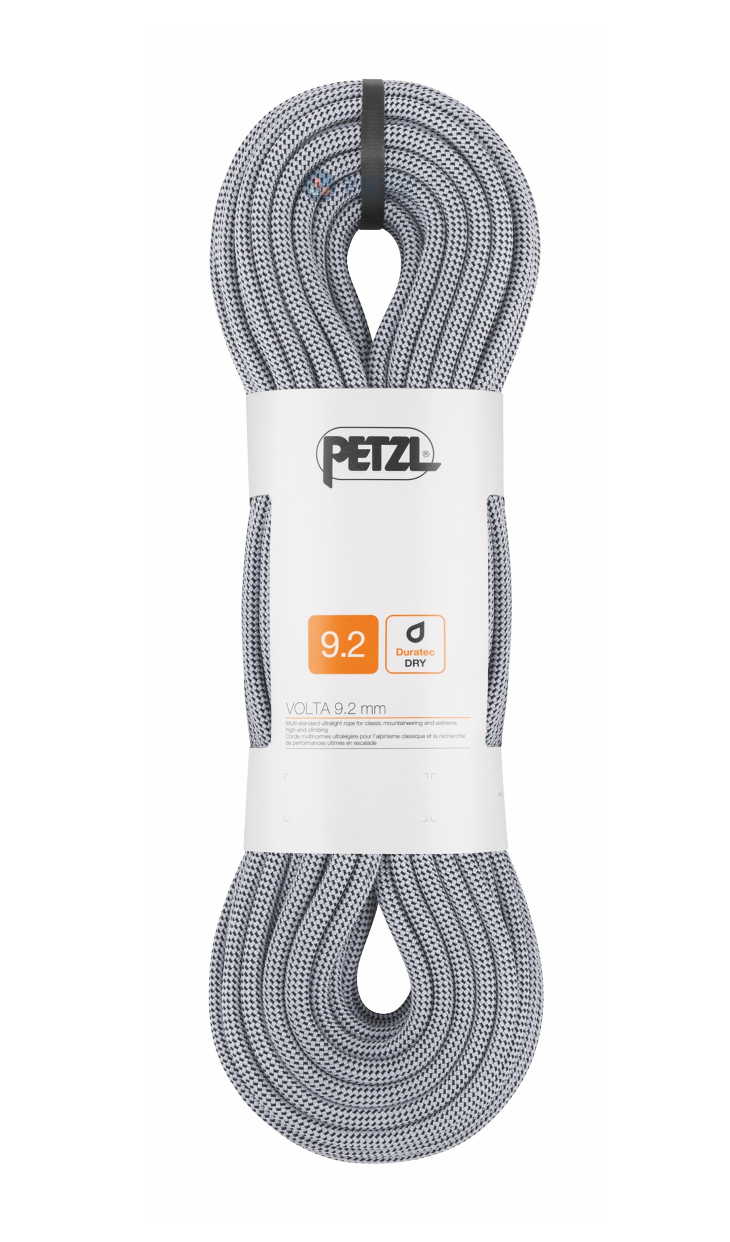法国PETZL攀索VOLTA 9.2mm户外攀岩登山动力绳子救援稳定耐磨特价-图1