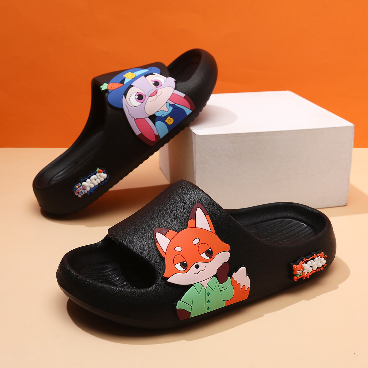 疯狂动物城儿童女童拖鞋夏季防滑软底居家室内浴室洗澡男童凉拖鞋,淘宝优惠券,粉丝福利购,淘宝优惠卷
