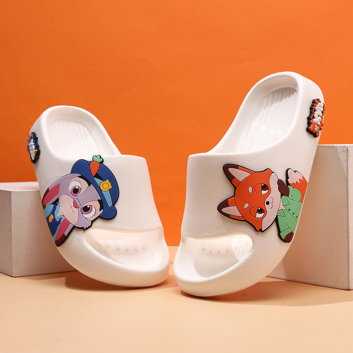 疯狂动物城儿童女童拖鞋夏季防滑软底居家室内浴室洗澡男童凉拖鞋,淘宝优惠券,粉丝福利购,淘宝优惠卷