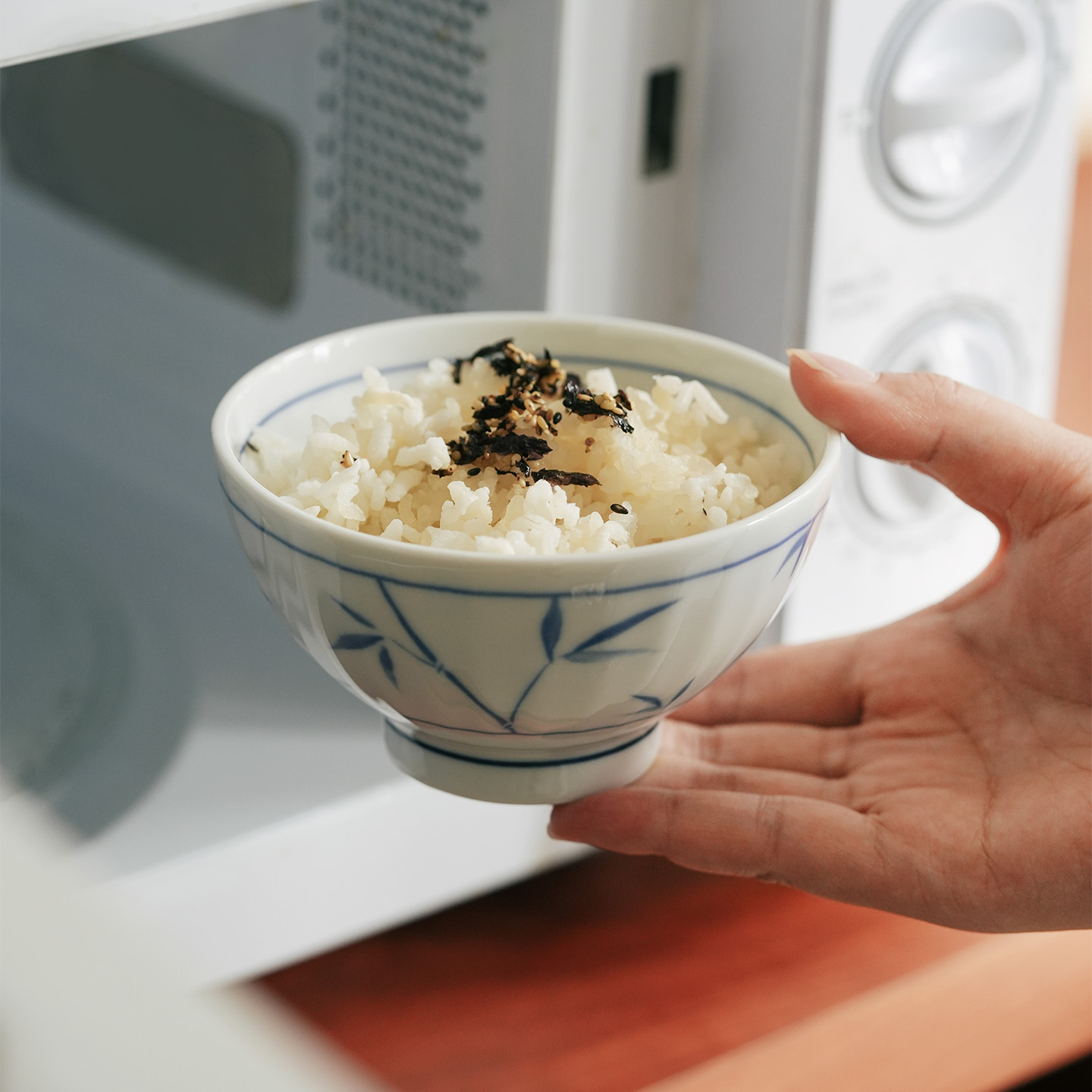 肆月中式陶瓷米饭碗釉下彩碗家用2025新款高颜值个人专用小碗餐具 - 图2