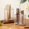 Siyue stainless steel chopstick storage box chopstick cage wall-mounted household chopstick cage draining mildew-proof chopstick barrel storage rack