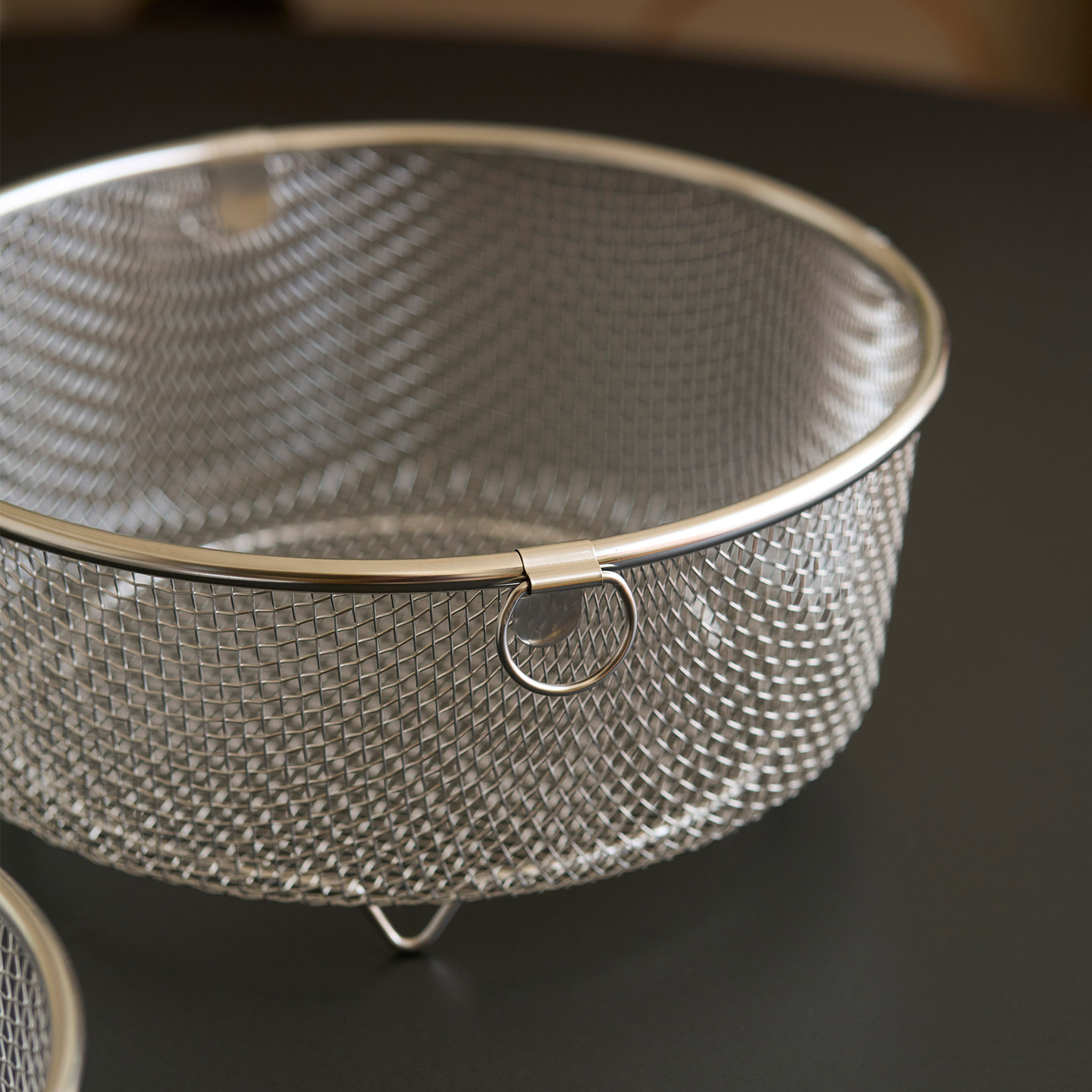 肆月 油炸滤油沥水篮沥油篮家用厨房多功能304不锈钢双耳盘沥水网,淘宝优惠券,粉丝福利购,淘宝优惠卷