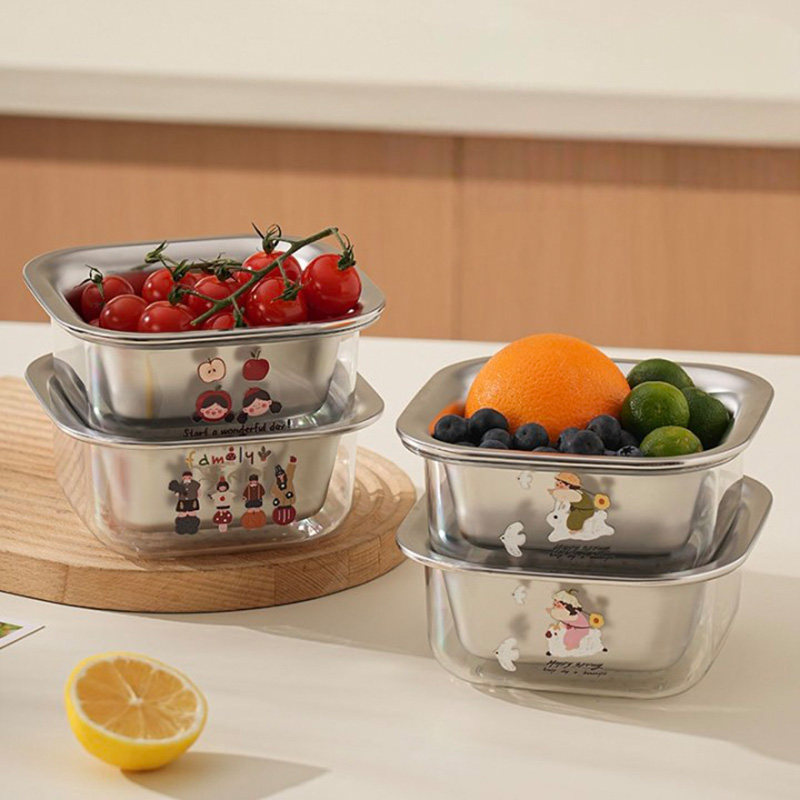 肆月不锈钢沥水篮双层迷你洗蓝莓神器小号果盘洗菜篮洗水果滤水篮,淘宝优惠券,粉丝福利购,淘宝优惠卷