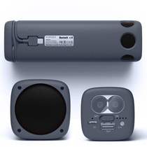 Parodiya (PURIDEA) i2 Bluetooth speaker computer sound low sound cannon outdoor portable mini riding self