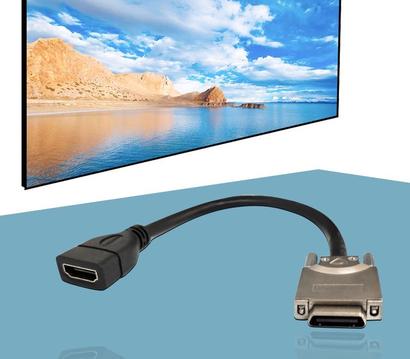 适用华为HDVI转HDMI镜头线 HDVI转DVI视频会议终端VPC600/VPC620 - 图2