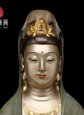 台湾自在风供奉菩萨摆件观音佛像