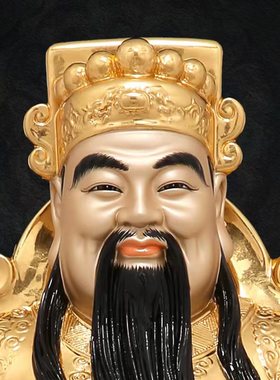 佛像铜福禄寿三星神像佛像福星禄星寿星招财南极仙翁摆件