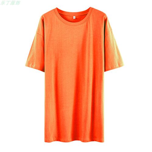 多巴胺糖果彩色t恤女闺蜜伴娘服姐妹装纯棉圆领短袖团体演出聚会 - 图3