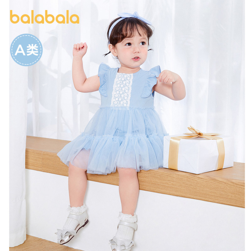 巴拉巴拉新生婴儿衣服宝宝外出哈衣 巴拉巴拉outlets店连身衣/爬服/哈衣