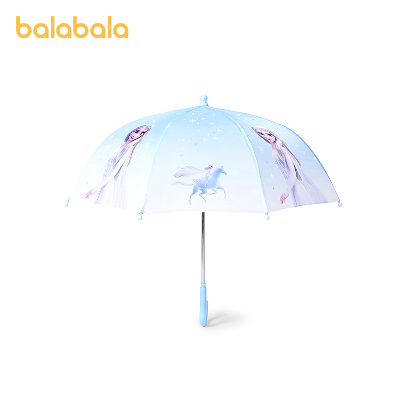 【迪士尼冰雪奇缘IP】巴拉巴拉儿童雨伞夏季新款女童防水时尚甜美,淘宝优惠券,粉丝福利购,淘宝优惠卷