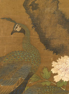 高清花鸟图案微喷复制中国大陆