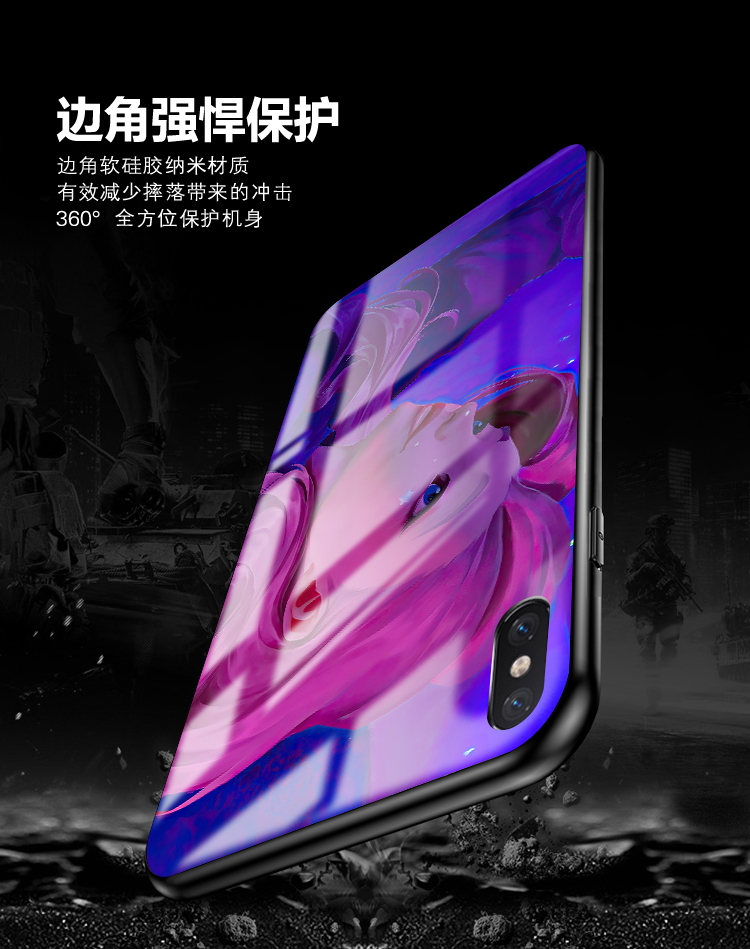 萨勒芬妮适用OPPOreno54星籁歌姬realmeX7玻璃R17pro手机壳a11 k7 - 图2