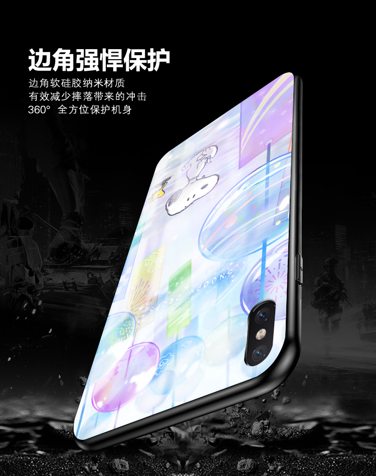 Snoopy史努比狗适用OPPO Reno987pro+ reno654se3 ACE2任意机型RealmeGTneo5 V11 15 realme10pro x7手机壳Q3 - 图2