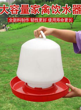 鸡水槽饮水壶水桶大小鸡喝水饮水器自动喂水器养鸭鹅家禽养殖设备