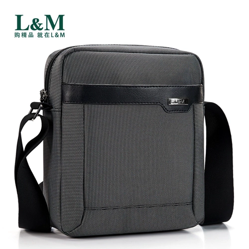 L＆M Сумка на одно плечо, нейлоновая небольшая сумка, в корейском стиле