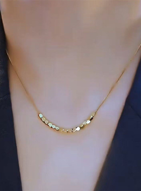 不掉色钛钢项链女款2025新款高级