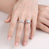 PT950 platinum cultured diamond ring customization