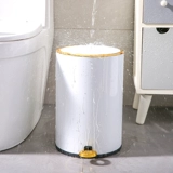 Большое мусорное ведро для домашнего использования для гостиной из нержавеющей стали
