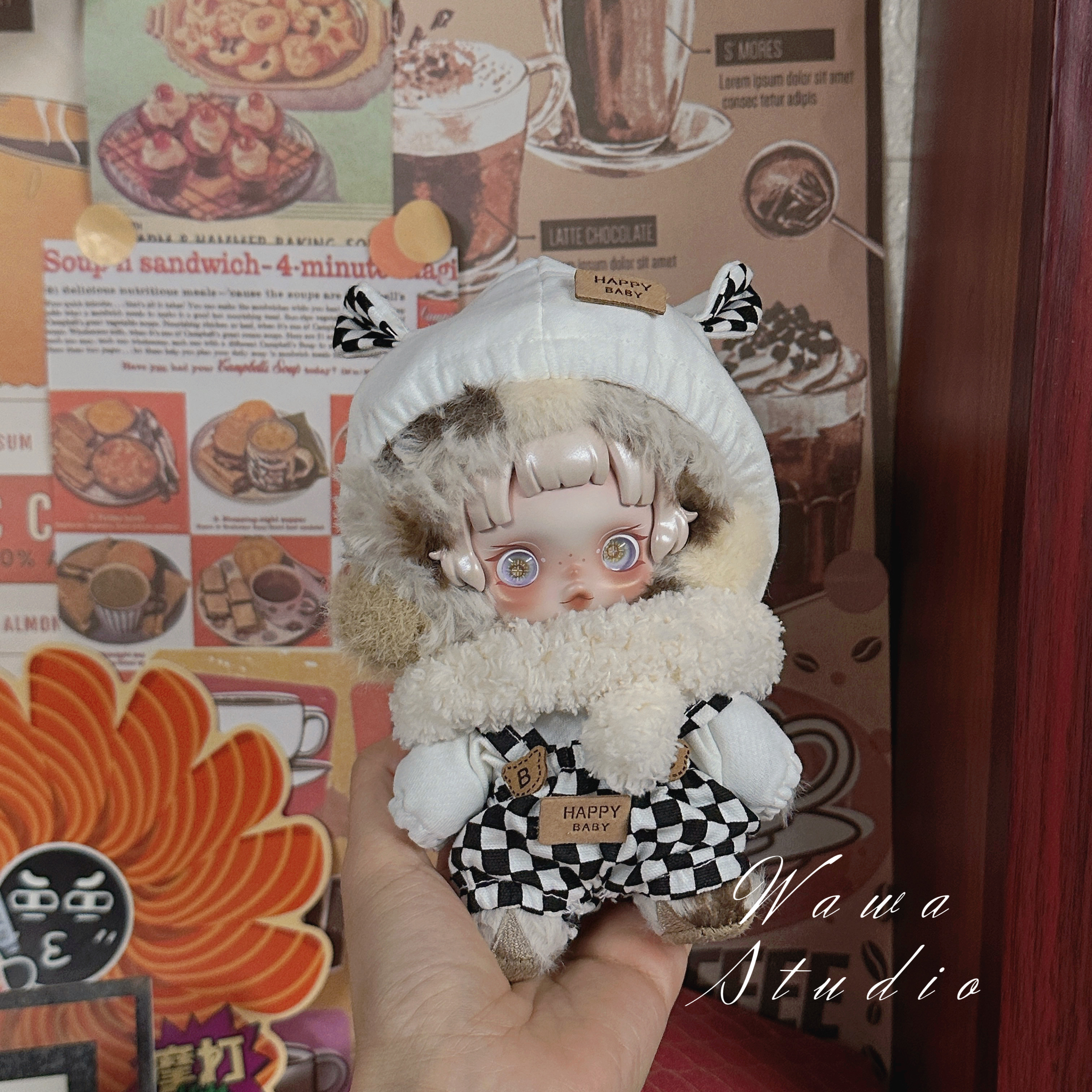 仅娃衣】马力全开新生日记4代dimoo通用拜年系列娃衣搪胶玩偶新年,淘宝优惠券,粉丝福利购,淘宝优惠卷