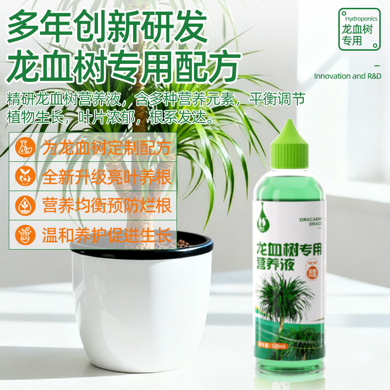 龙血树专用营养液改善黄叶烂根生长慢使用便捷生根壮苗室内盆栽,淘宝优惠券,粉丝福利购,淘宝优惠卷