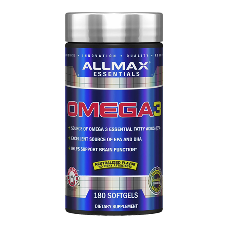 ALLMAX深海鱼油OMEGA3软胶囊美国健身补剂中老年欧米伽3-图3