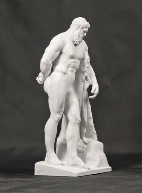 大力神赫拉克勒斯3D打印雕塑桌面酒柜装饰摆件美术绘画摄影道具