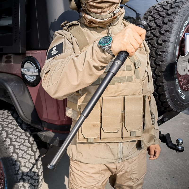 新款加粗甩棍加硬防脱手防身武器合法甩棒伸缩棍甩辊车载自卫防狼,淘宝优惠券,粉丝福利购,淘宝优惠卷