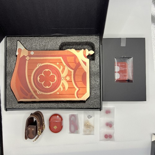 原神联名可莉红米AirDots3Pro蓝牙耳机原装补配左右耳充电仓盒 - 图2