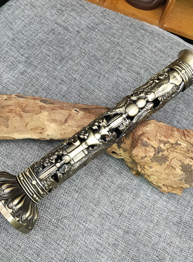 工艺礼品铜香炉龙凤浮雕香炉纯铜立式熏香炉摆件香道禅意合金香炉