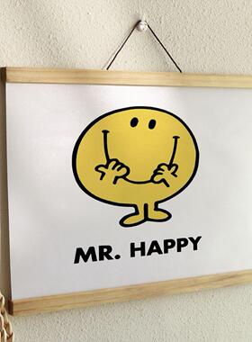 磁铁磁吸挂画夹卷轴画芯夹挂轴