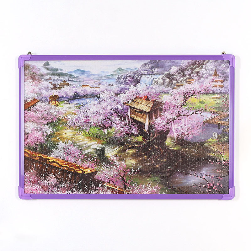 1000片拼图相框30寸75*50裱框多色可选pvc材料赠送螺丝刀现代简约,淘宝优惠券,粉丝福利购,淘宝优惠卷