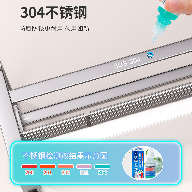 水槽抹布架沥水篮架不锈钢厨房置物架家用海绵洗碗布调料收纳神器,淘宝优惠券,粉丝福利购,淘宝优惠卷