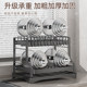 Kitchen dishes drain storage rack puts dishes chopsticks and plates