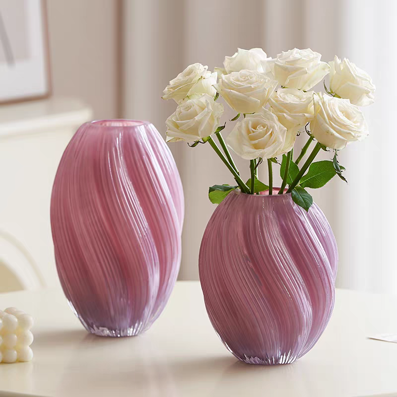 简约花瓶麦芽糖不规则复古玻璃花器客厅餐桌水培插花装饰摆件高级,淘宝优惠券,粉丝福利购,淘宝优惠卷