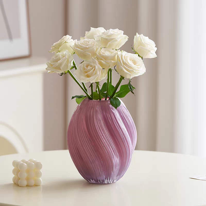 简约花瓶麦芽糖不规则复古玻璃花器客厅餐桌水培插花装饰摆件高级,淘宝优惠券,粉丝福利购,淘宝优惠卷
