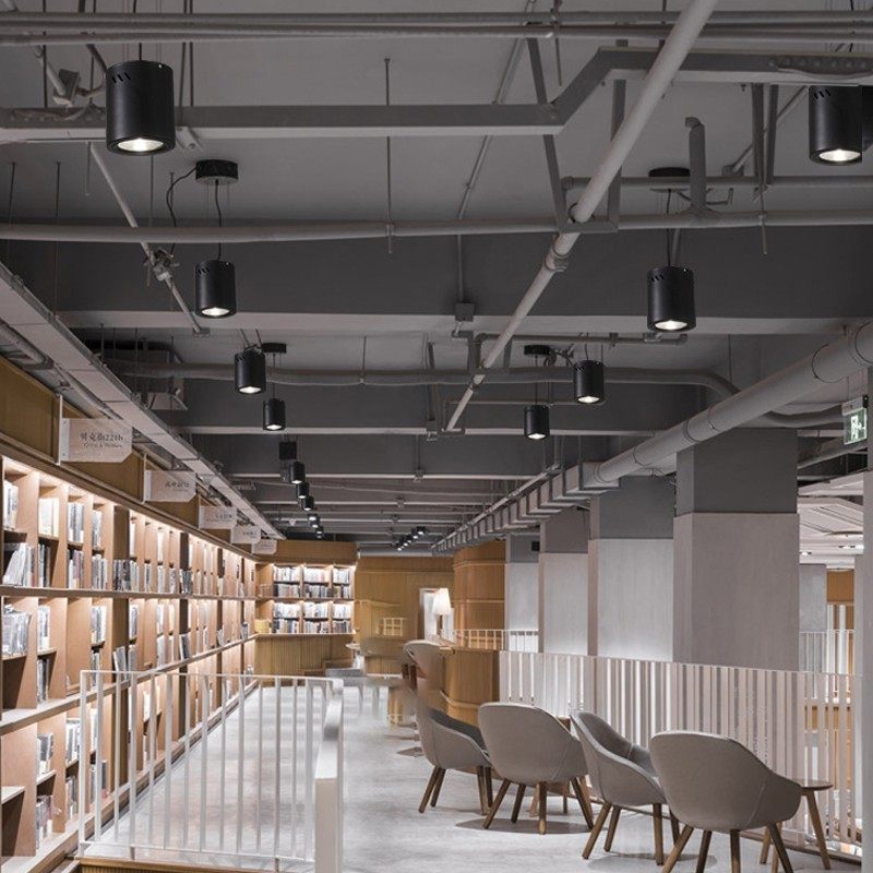 led明装筒灯4寸6寸免开孔吸顶吊装圆形商场过道工程cob天花射灯,淘宝优惠券,粉丝福利购,淘宝优惠卷