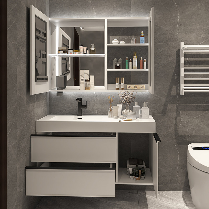 法安思组合卫生间美妆收纳柜浴室柜 法安思卡威德朗浴室柜组合