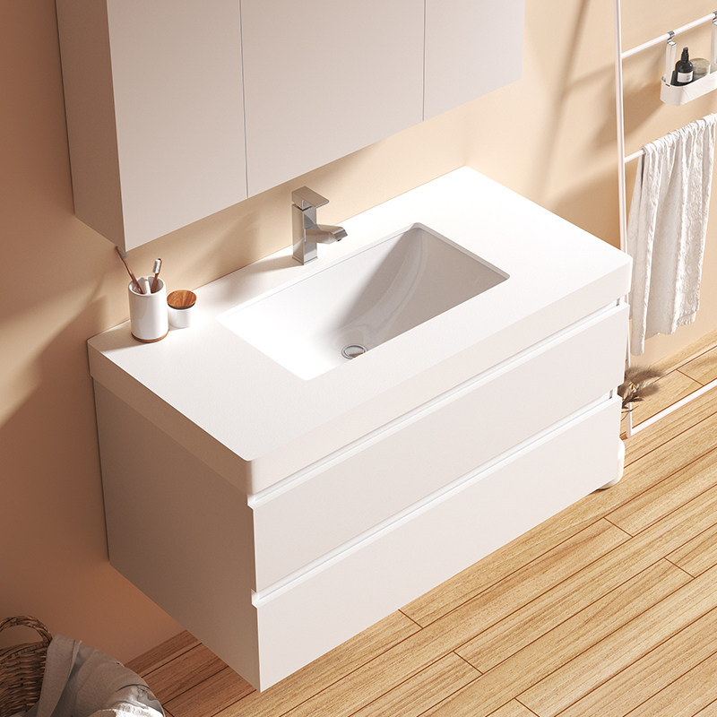 法安思浴室柜组合一体岩板洗手盆柜 法安思卡威德朗浴室柜组合