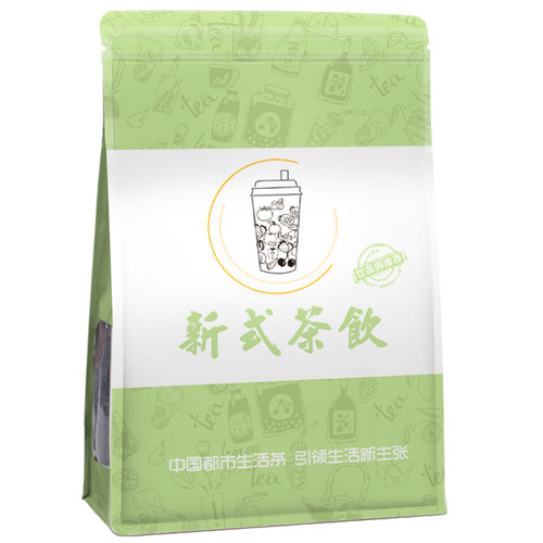 茉莉毛尖绿茶白毫茉莉花绿茶绿妍浓香型水果茶奶茶店原料茶叶500g - 图3