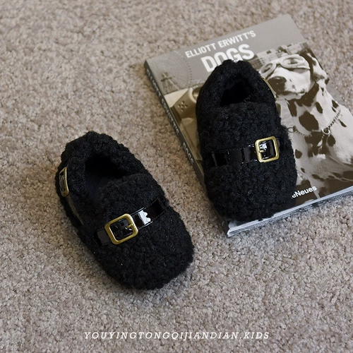 Детская демисезонная флисовая удерживающая тепло обувь для девочек для раннего возраста, 1-2 лет, мягкая подошва