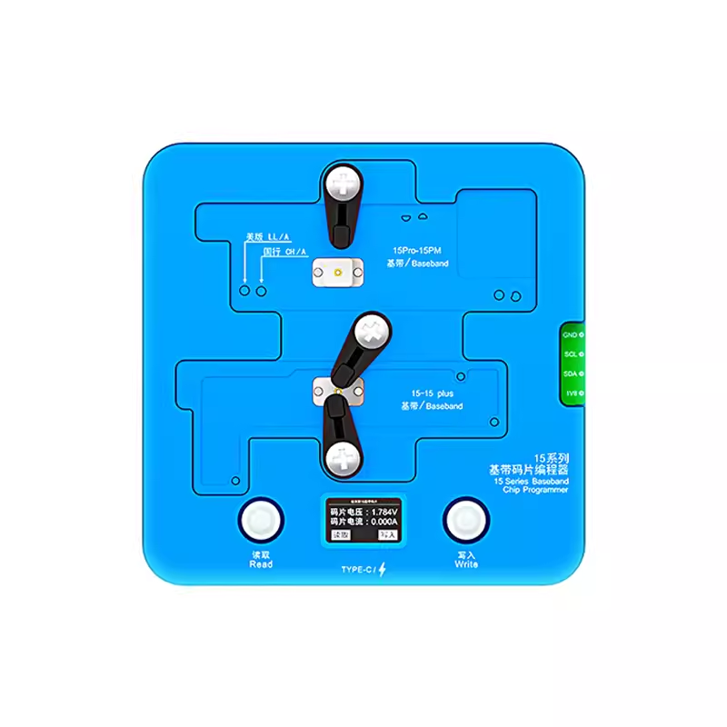 精诚15系列基带码片编程器 苹果X-12PM/13/14码片测试架 编程器