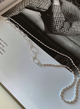 设计师推荐小众极简925纯银项链