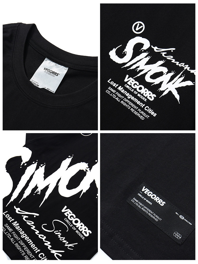 2020年新款国潮潮牌情侣女装t恤 自然涩T恤