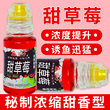 Sweet strawberry flavored small medicine black pit special crucian carp