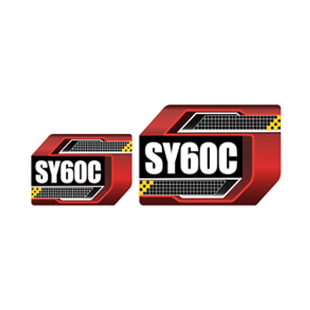 Sany Excavator National IV Vehicle Standard Sticker SY60C/135C185C/200C/215C/285C Model Sticker