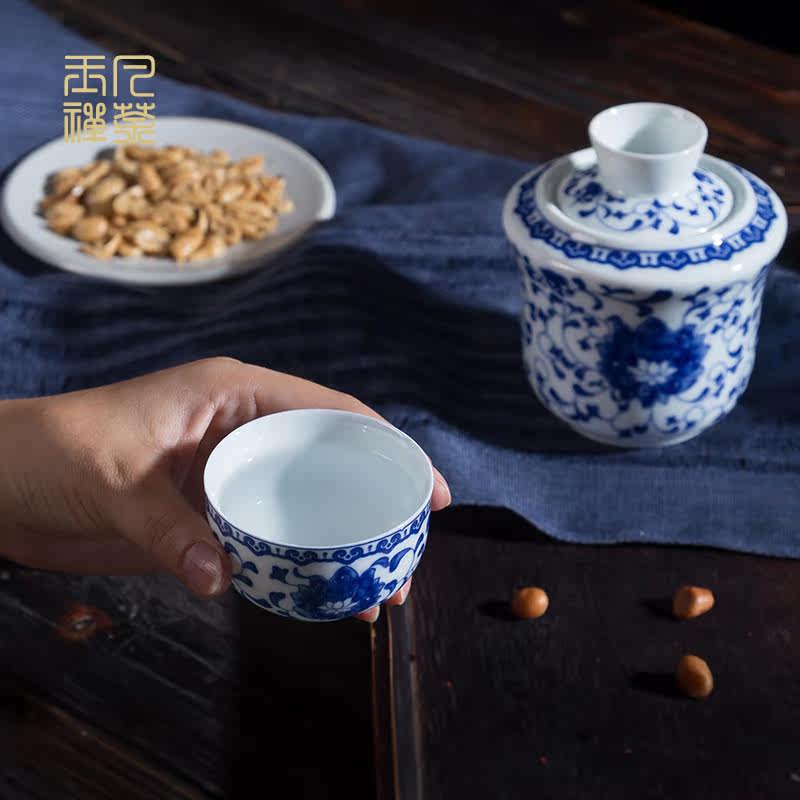陶瓷白酒杯温酒器烫酒壶景德镇酒杯一两中式功夫茶具单个杯喝黄酒,淘宝优惠券,粉丝福利购,淘宝优惠卷