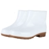 Giày cao cổ nam ống ngắn đi mưa trắng - Rainshoes giày nam chống thấm nước Rainshoes